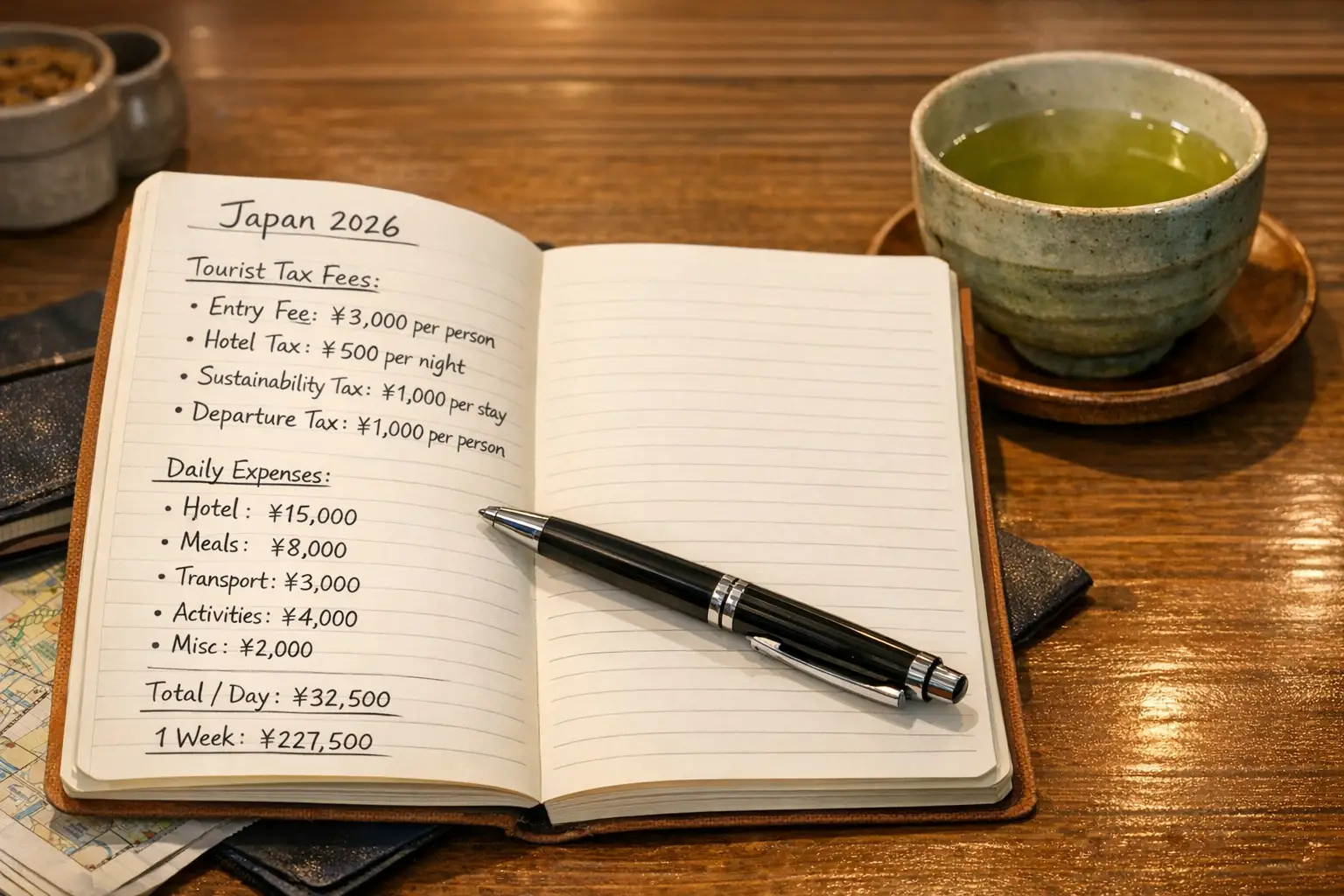 Factor in New 2026 Tourist Taxes