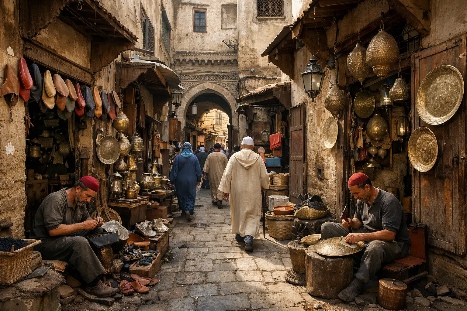 Fes Medina Ancient Historical City