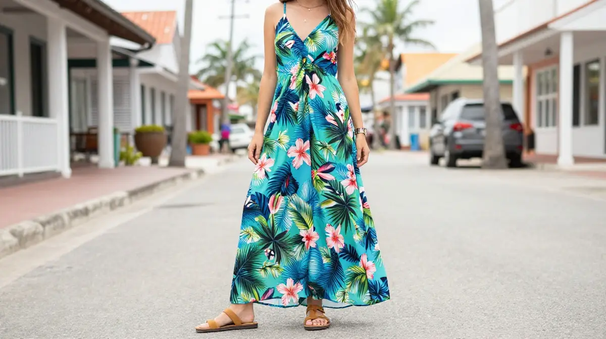 Flowy Maxi Dress for Beach Towns