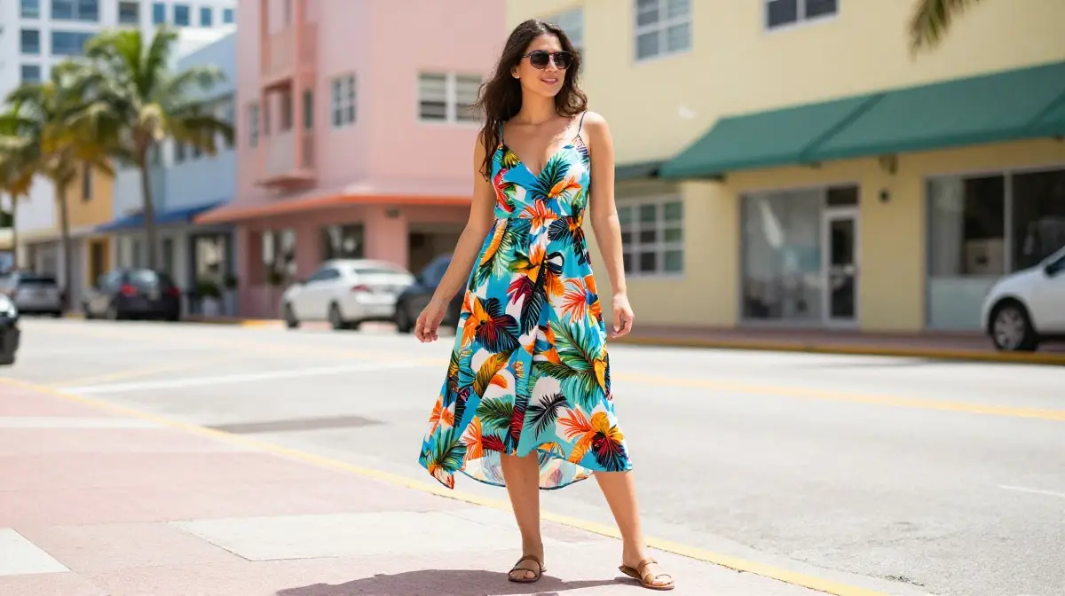 Flowy Sundress for Daytime Exploring