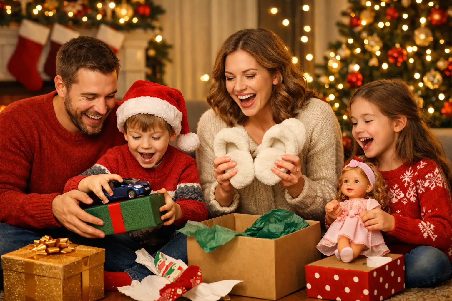 Gift Opening Moments