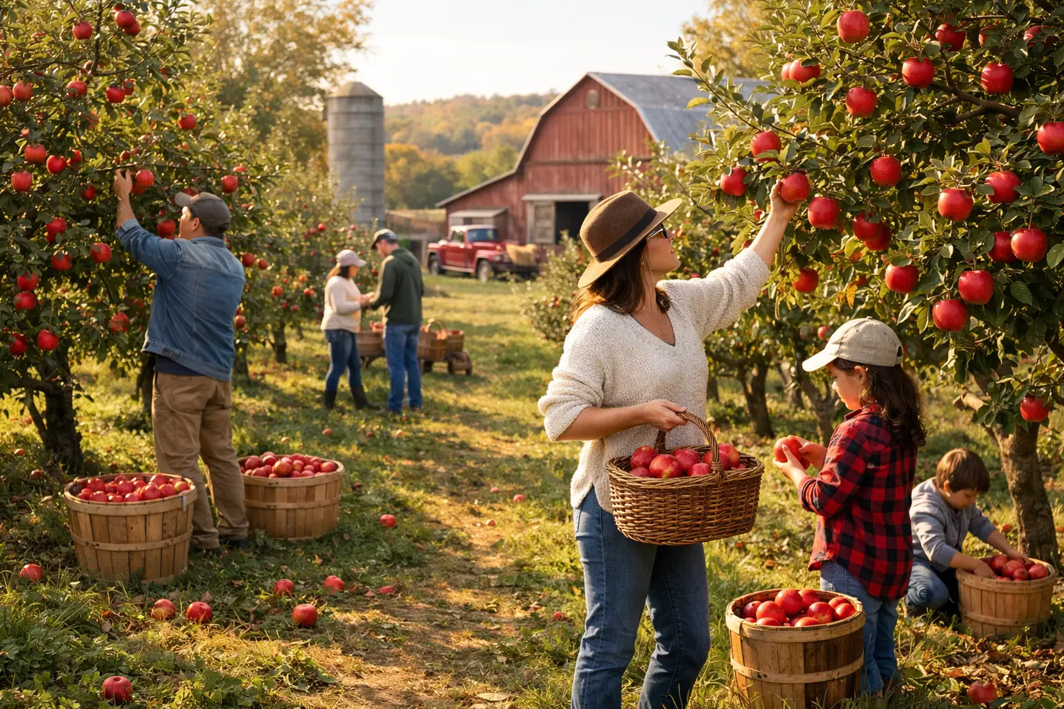 Go Apple Picking at Local Orchards