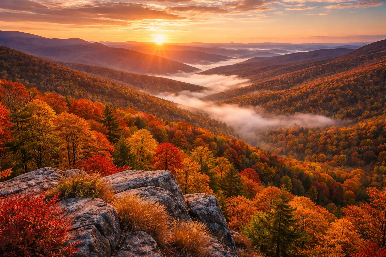 Go Leaf Peeping in Mountain Regions