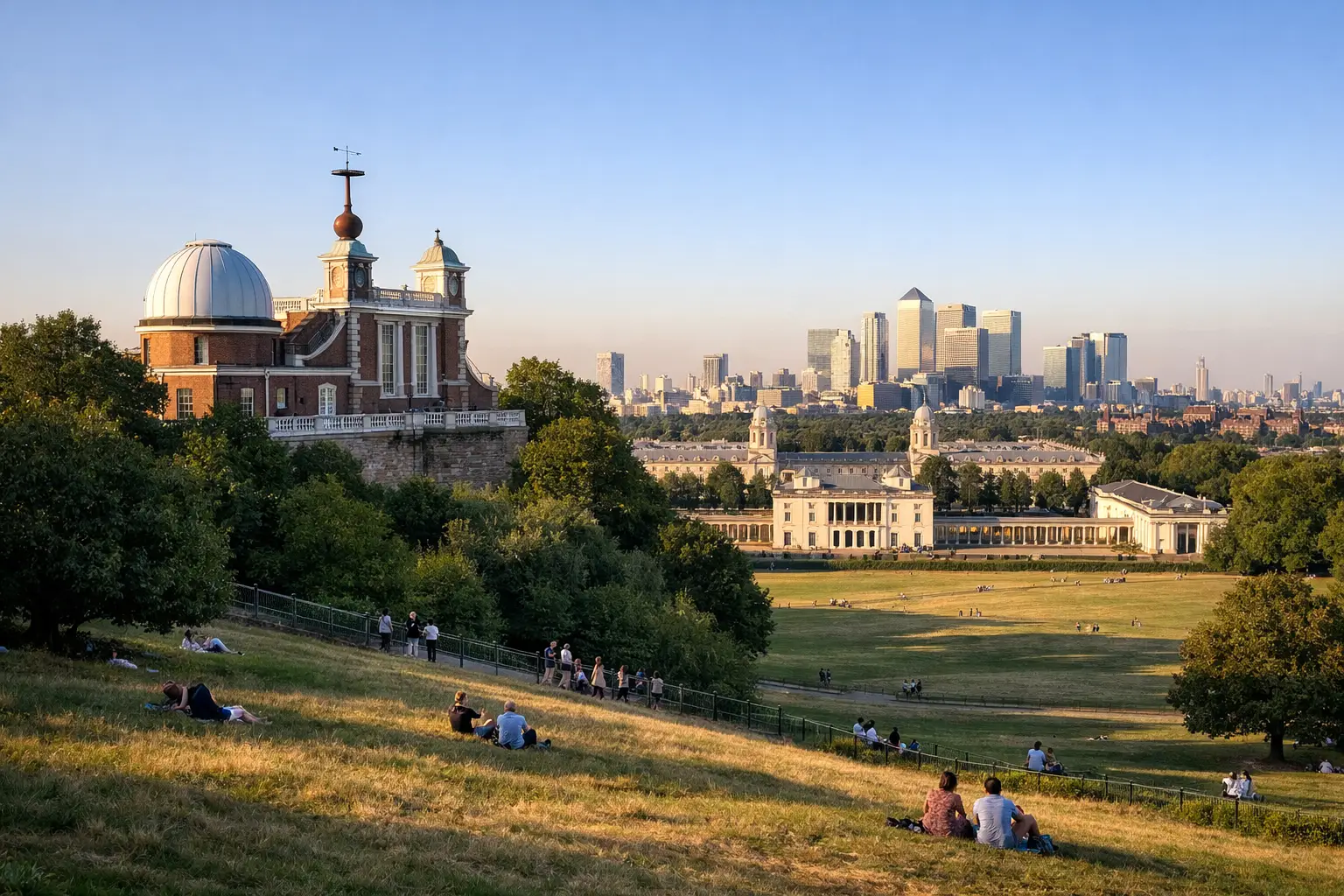 Greenwich Park and Observatory A Scenic Historic Spot