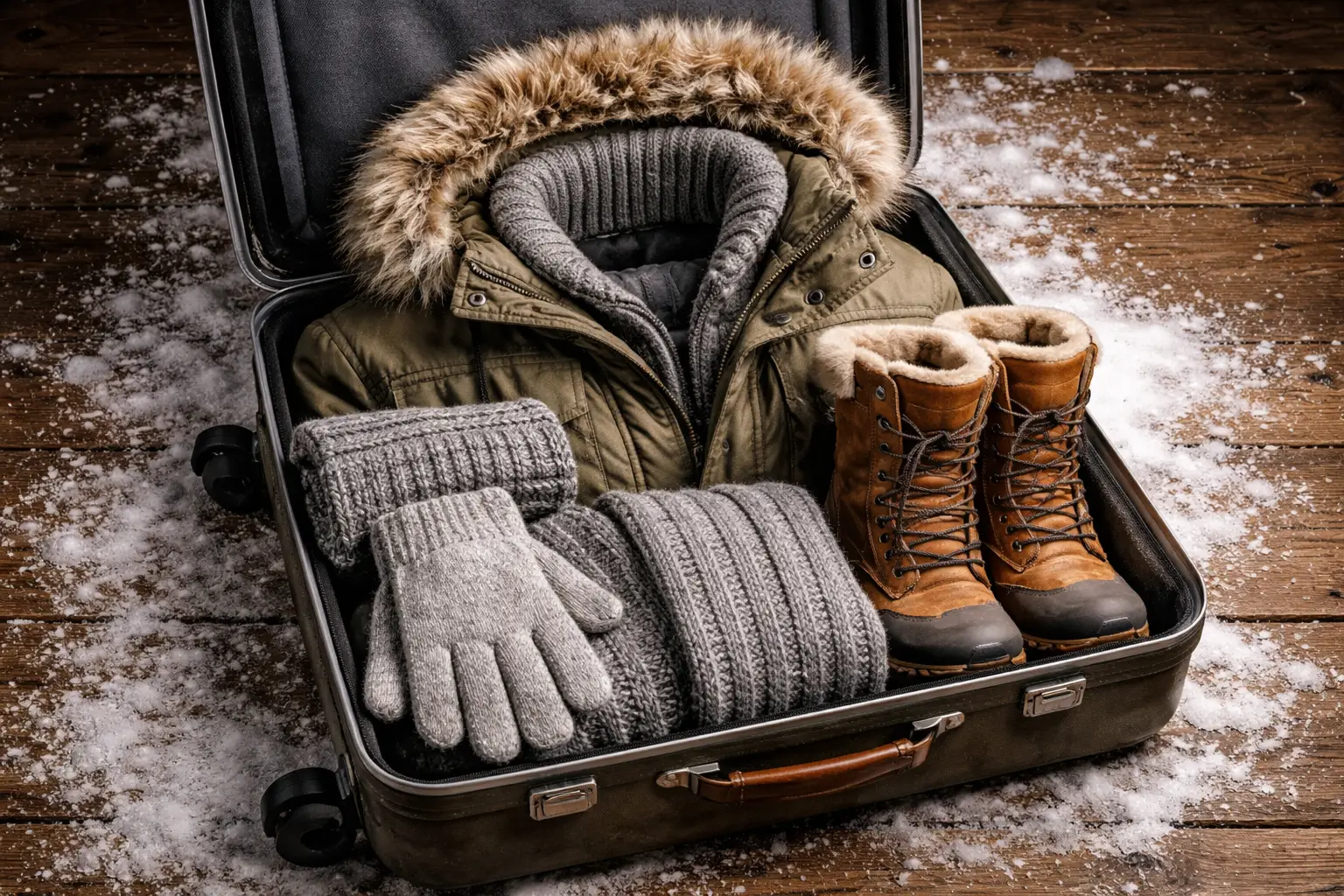 Heavy Clothing for Winter Trips