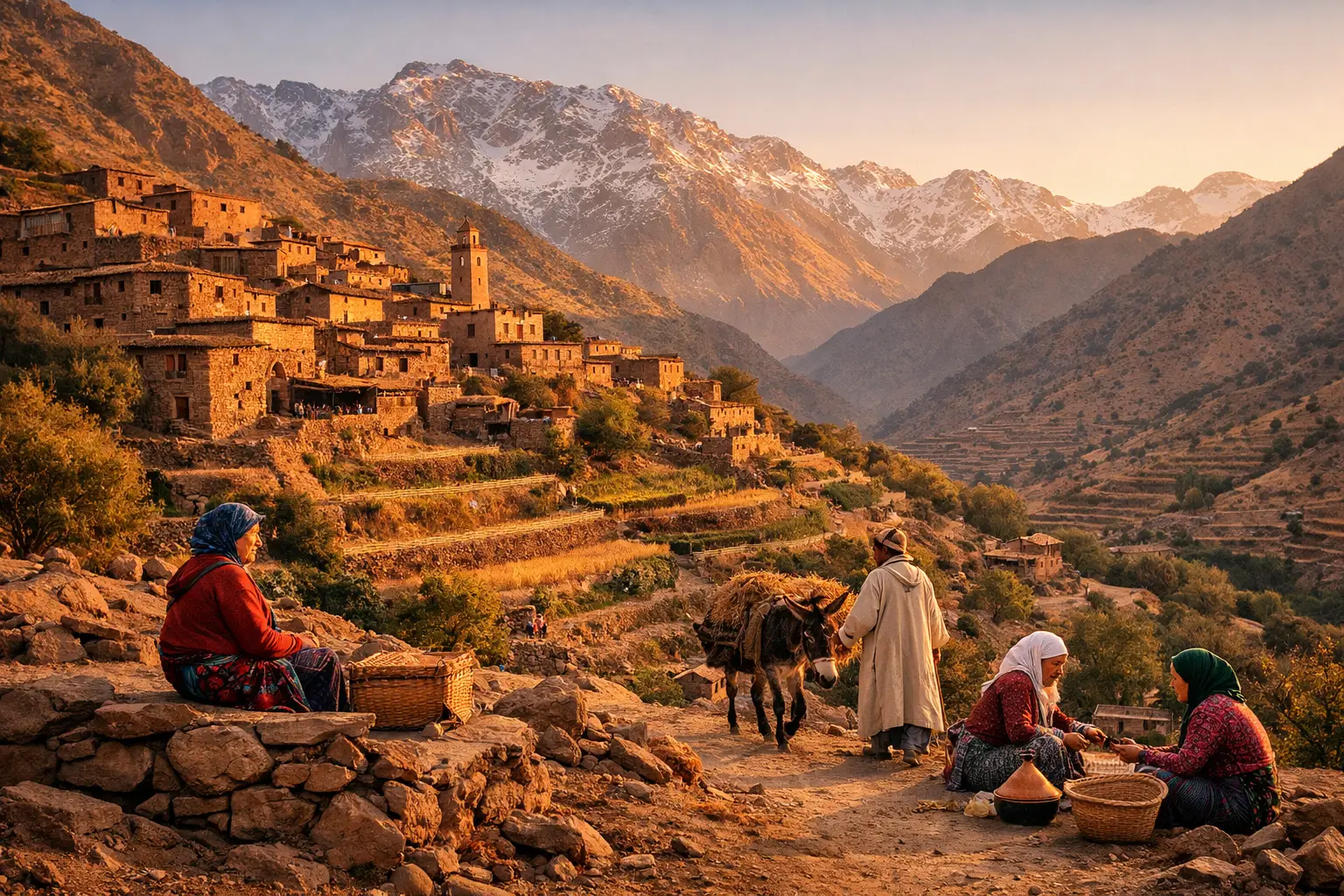 High Atlas Berber Villages Experience
