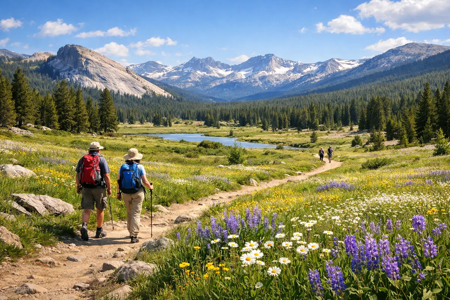 Hike to Tuolumne Meadows