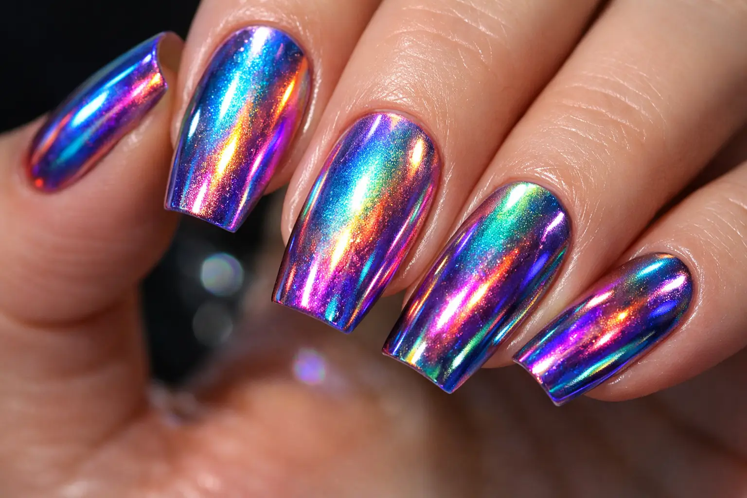 Holographic Nail Designs