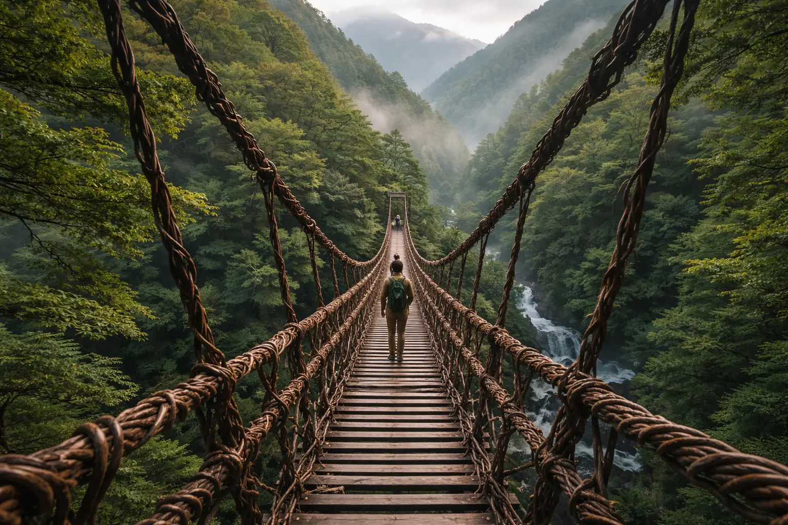 Iya Valley Suspension Bridge Adventure