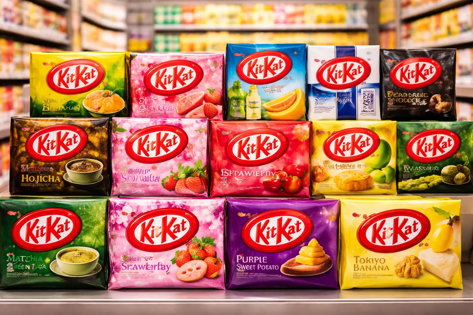 Japanese KitKat Flavors