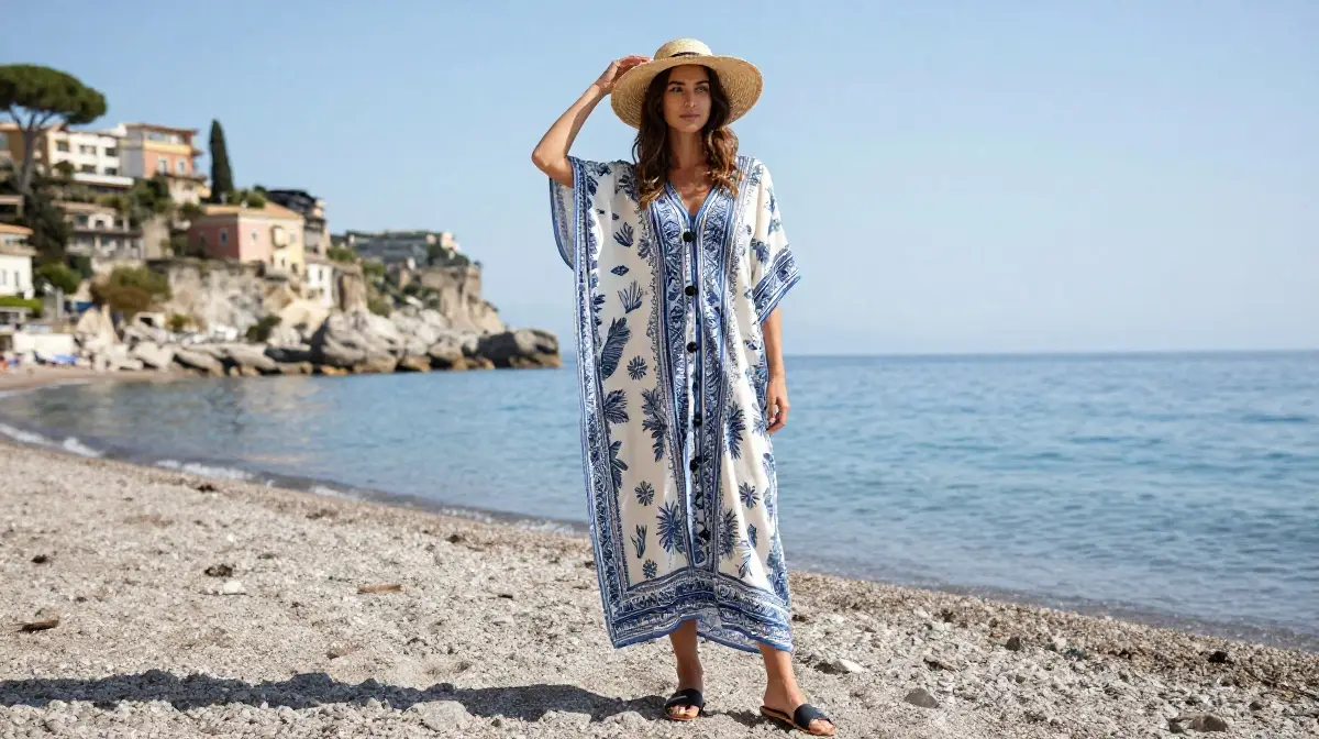 Kaftan for Beach Days and Spa Visits