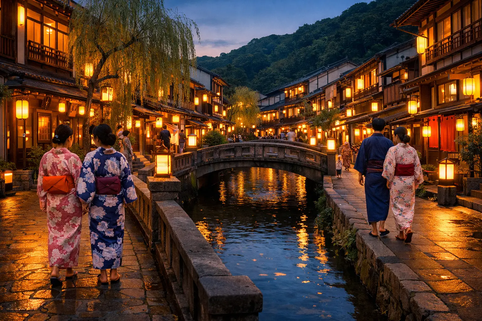 Kinosaki Onsen Hidden Hot Spring Town