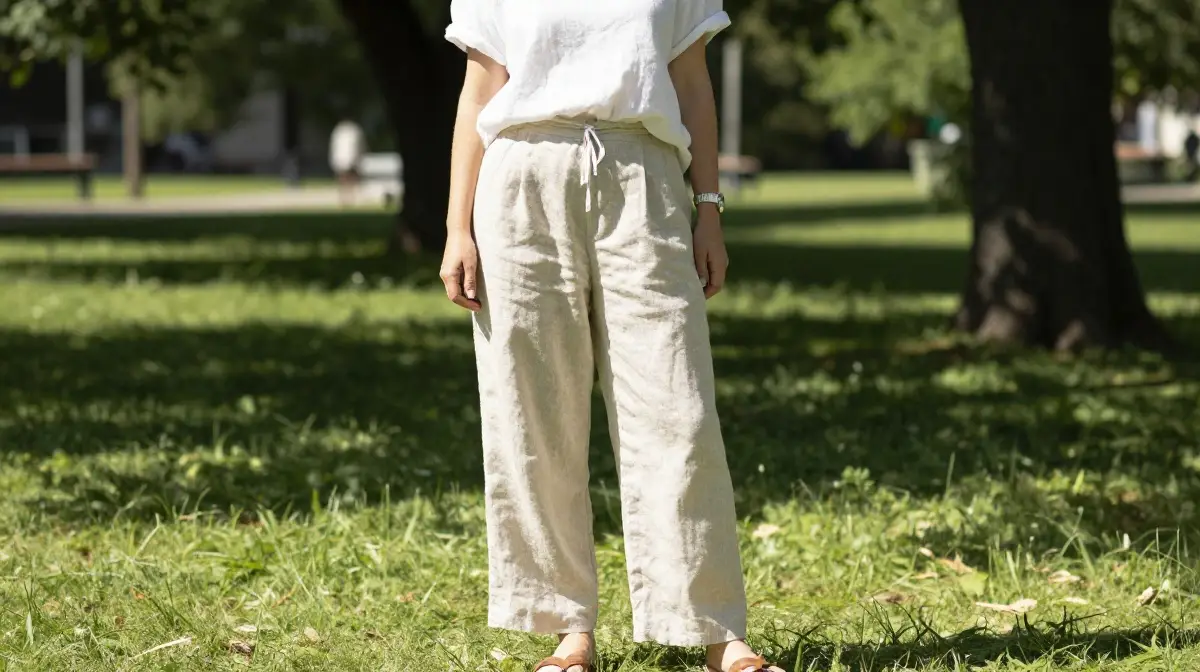 Linen Outfit for Warm Weather