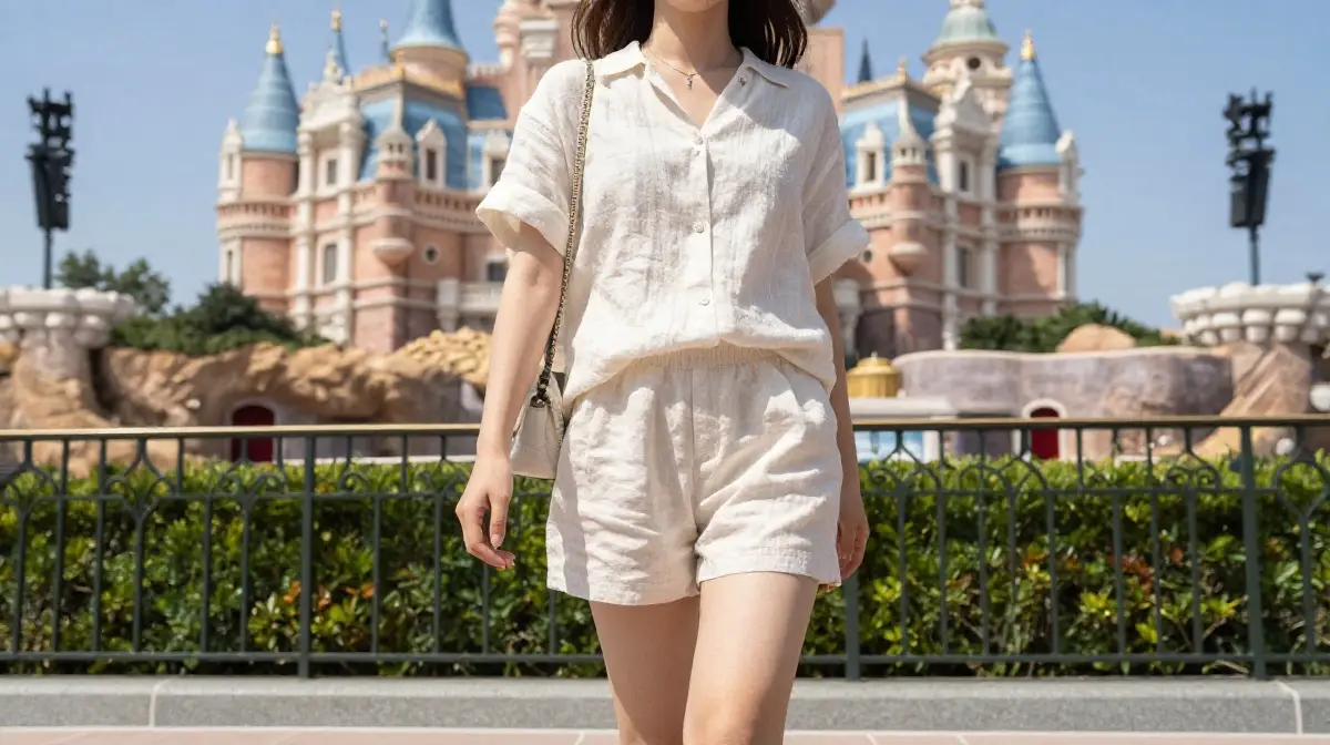 Linen Outfit for Warm Weather