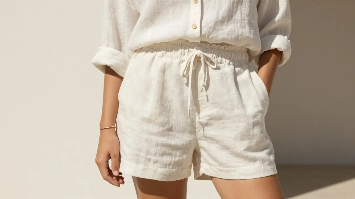 Linen Shirt and Shorts