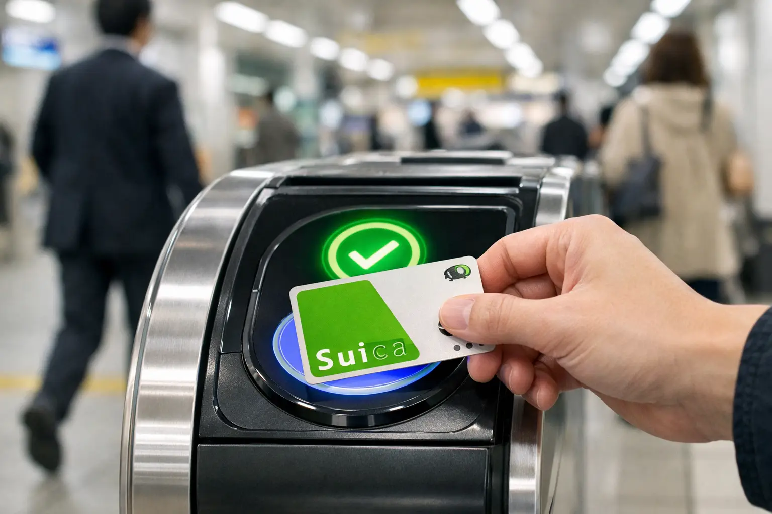 Load a Suica or Pasmo IC Card