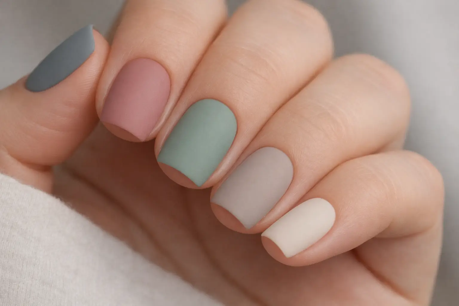 Matte Finish Nails