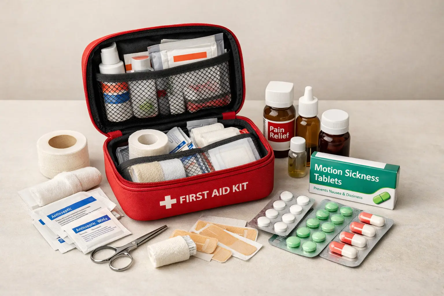Medications and First Aid Kit