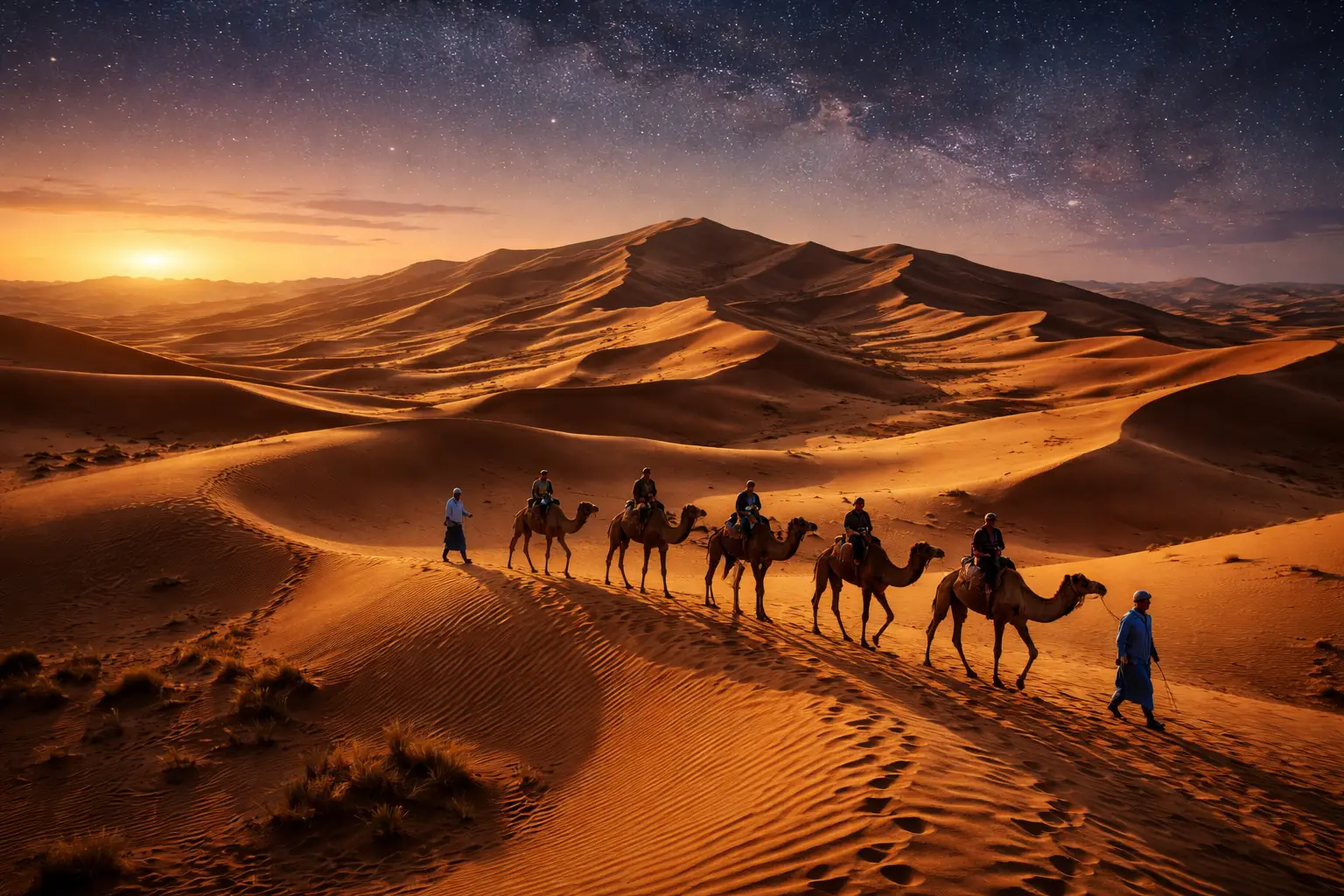 Merzouga Erg Chebbi Sand Dunes