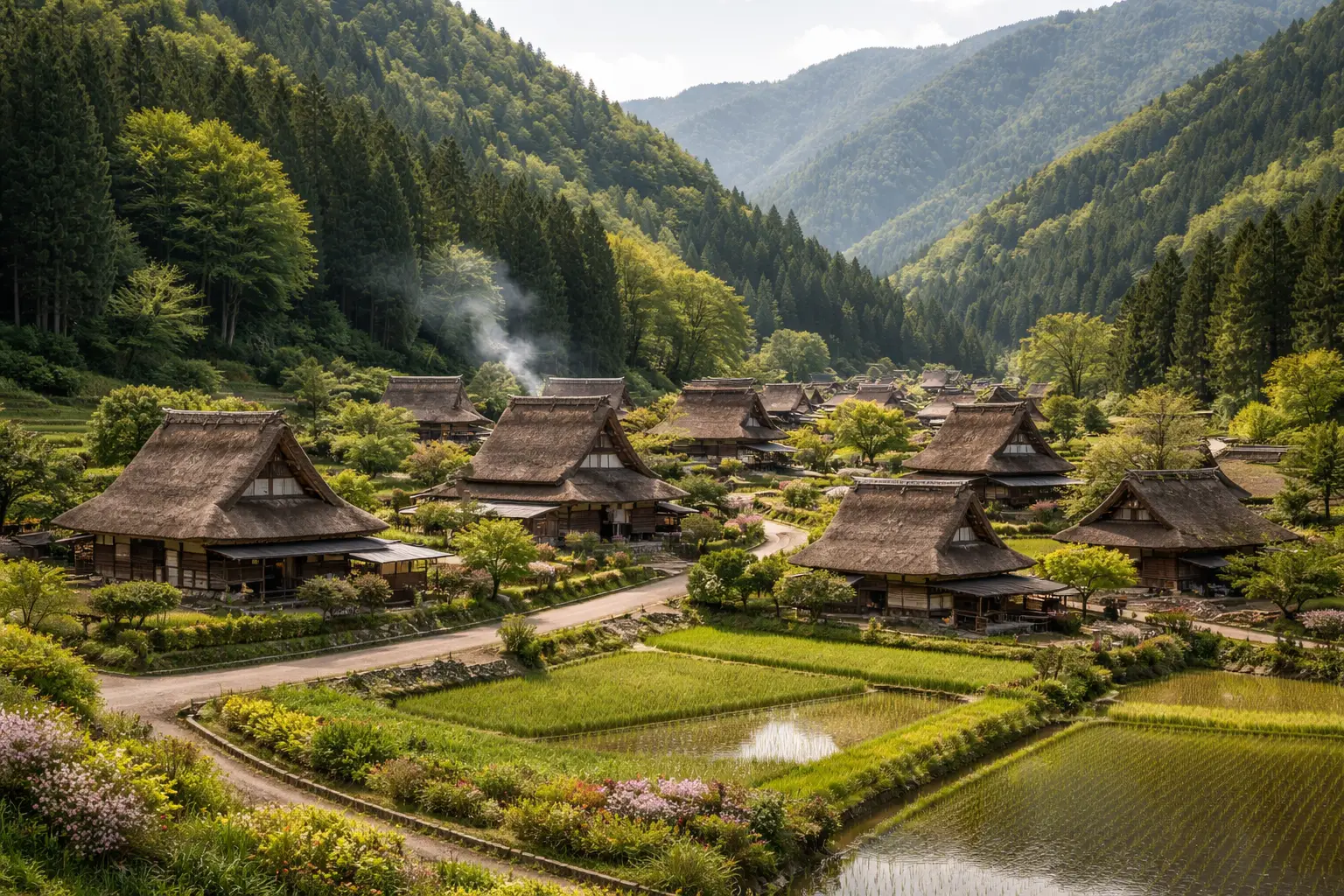 Miyama Thatched Roof Village