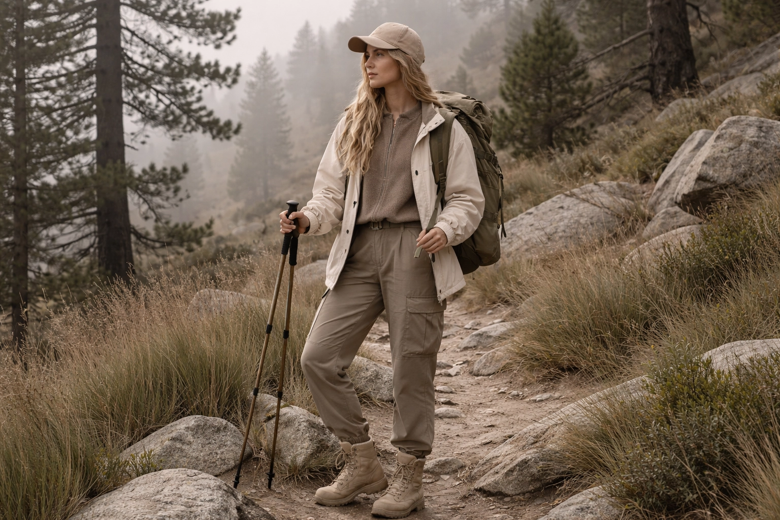 Monochrome Neutral Outfit Idea