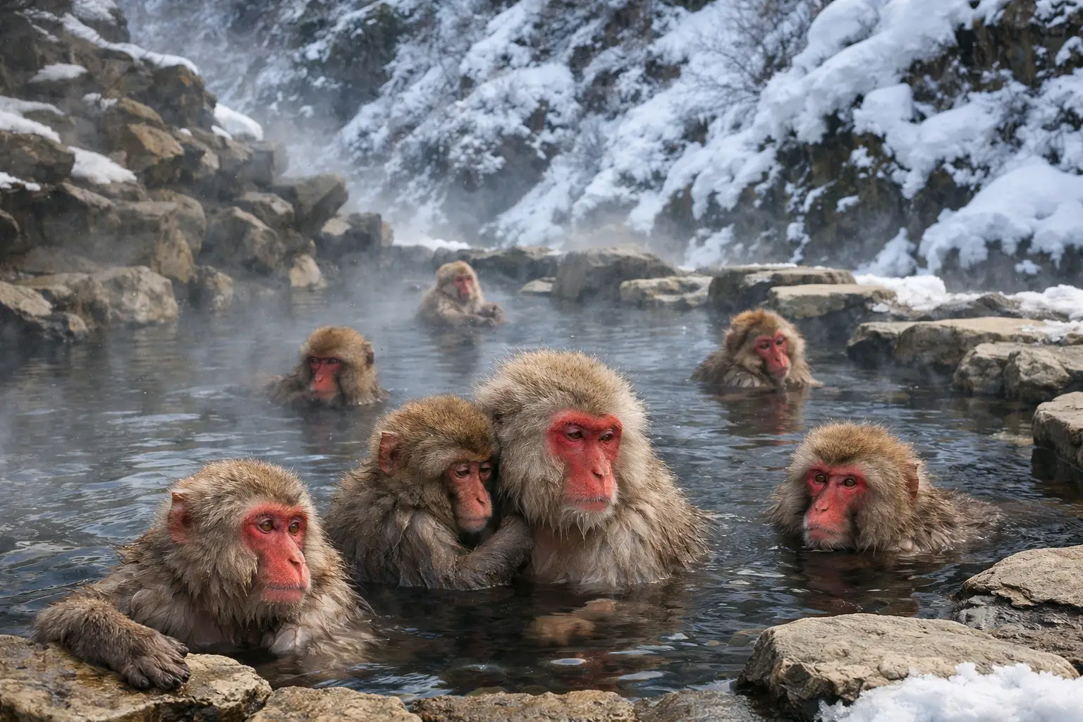 Nagano Snow Monkeys Park