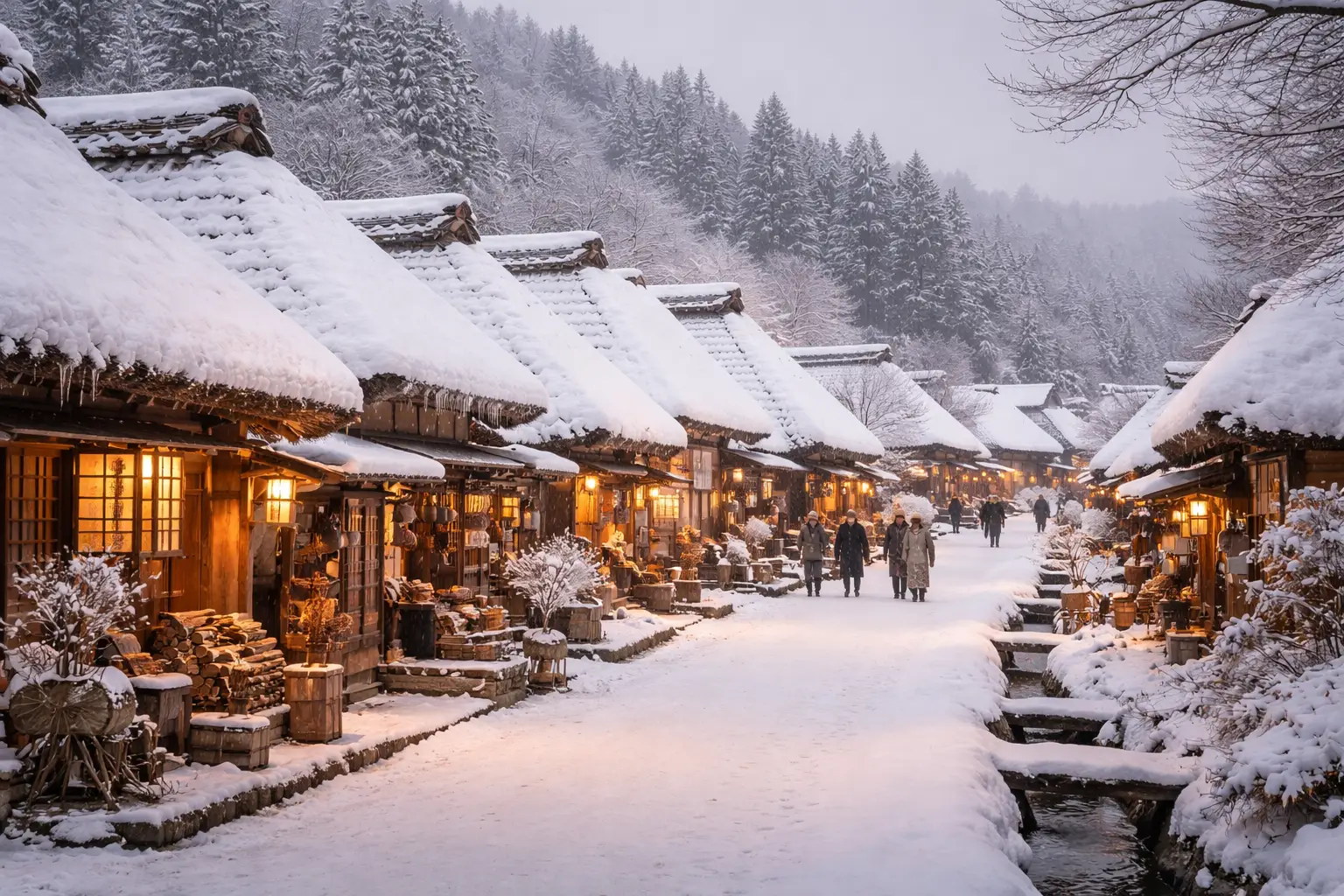 Ouchi juku Post Town