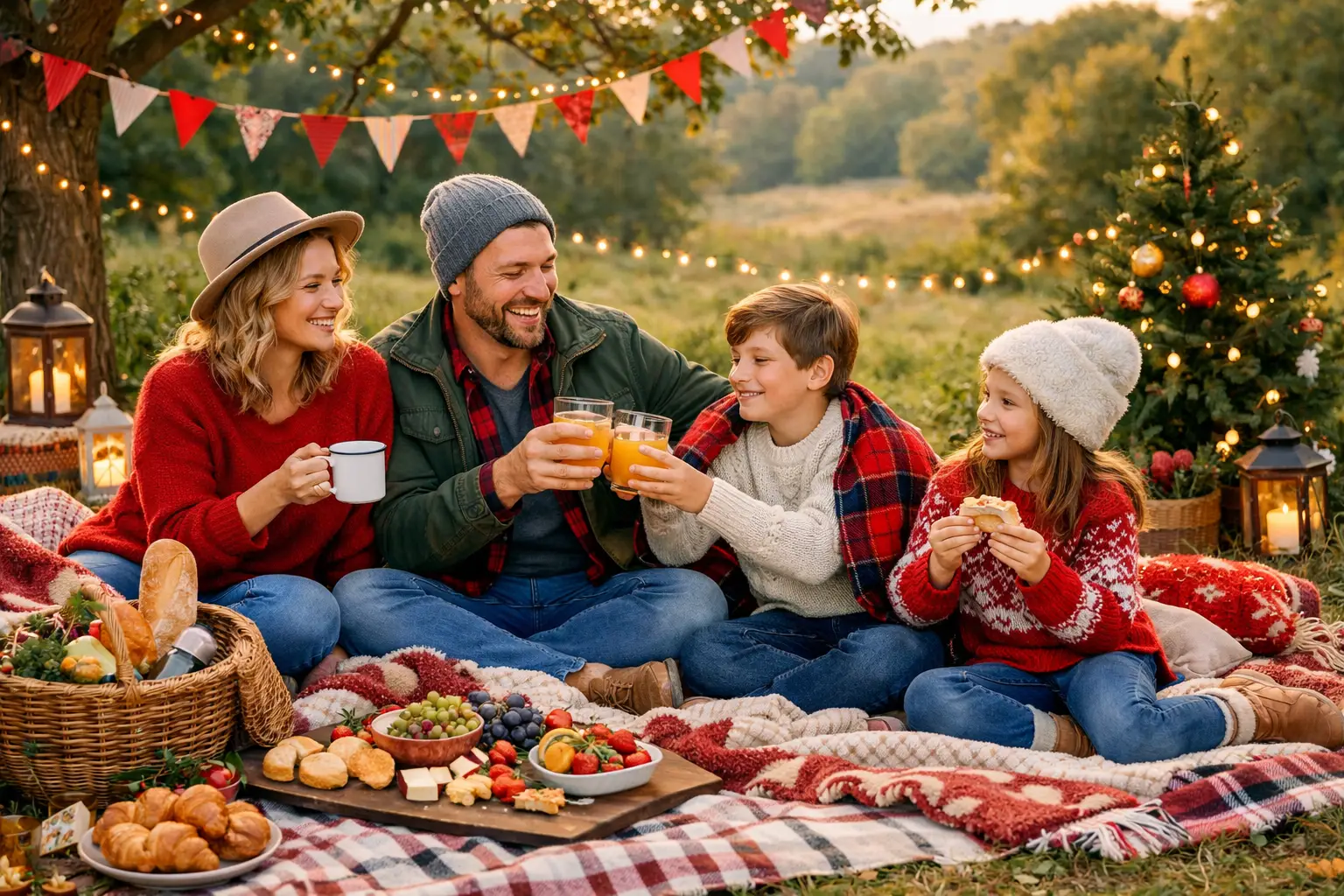 Outdoor Picnic Style Photo