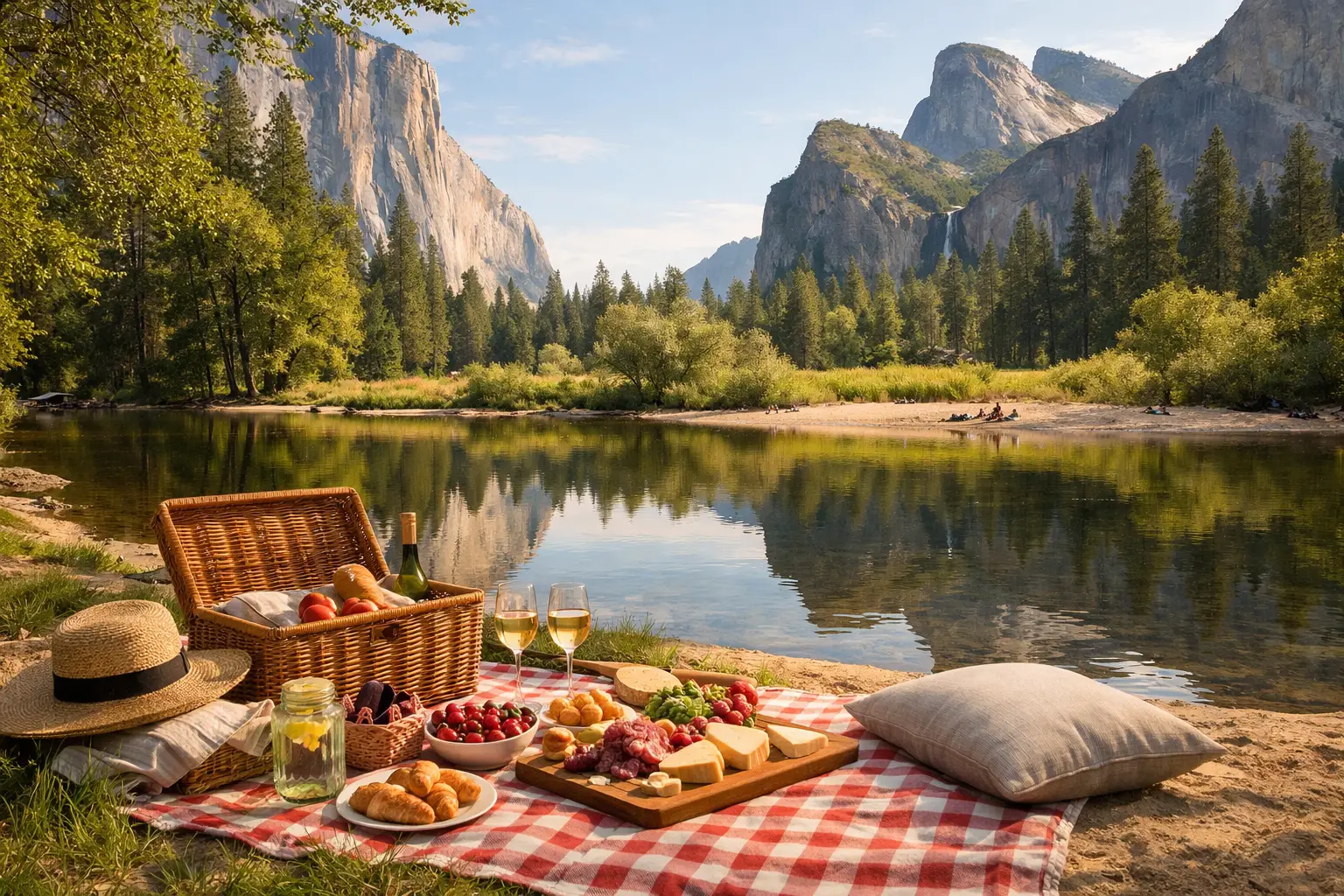 Picnic at Sentinel Beach
