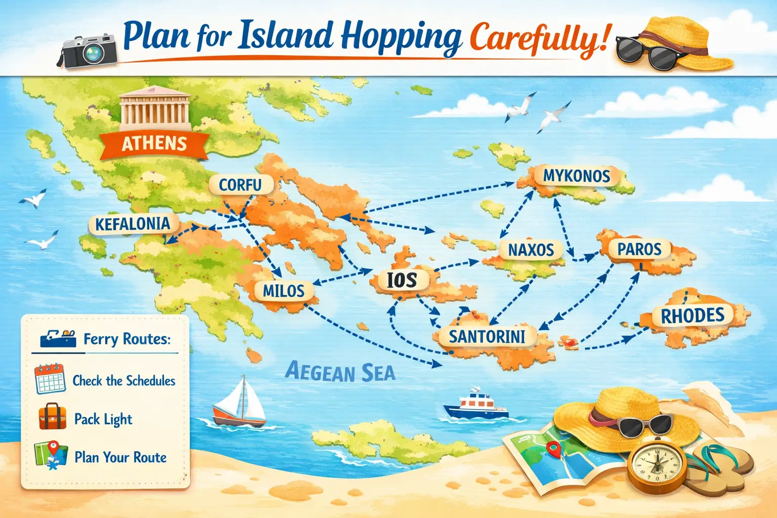 Plan for Island Hopping Carefully