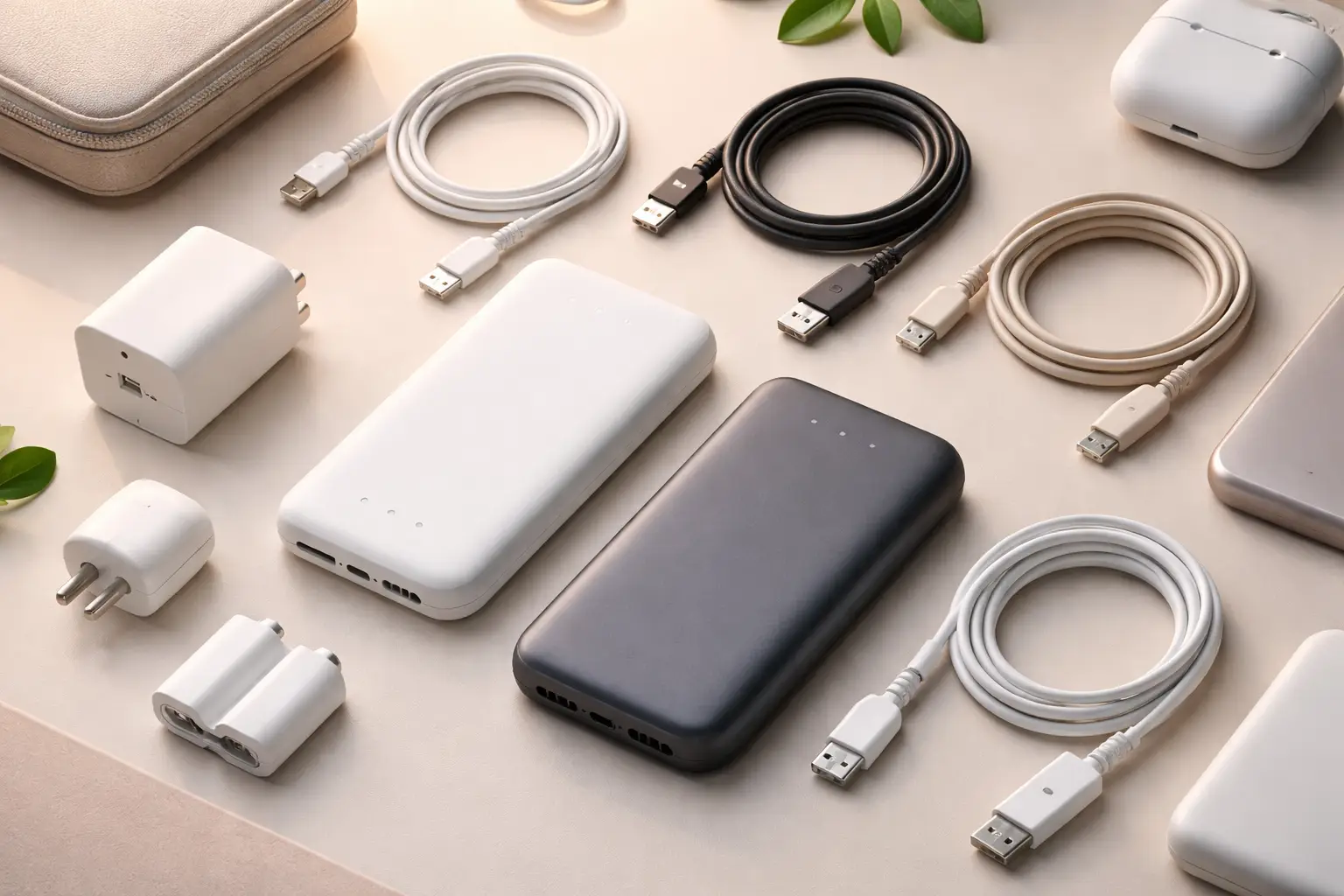 Power Banks and Charging Cables