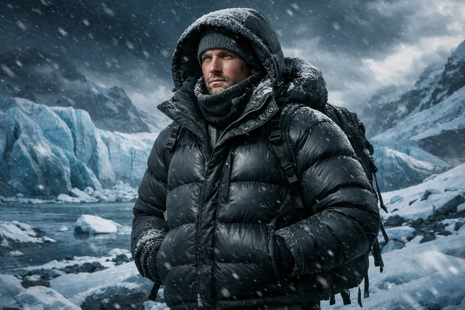 Puffer Jacket with Thermal Layers