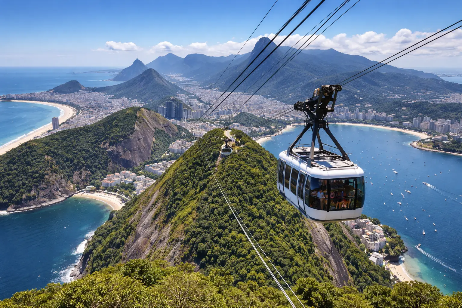 Ride the Cable Car to Sugarloaf Mountain