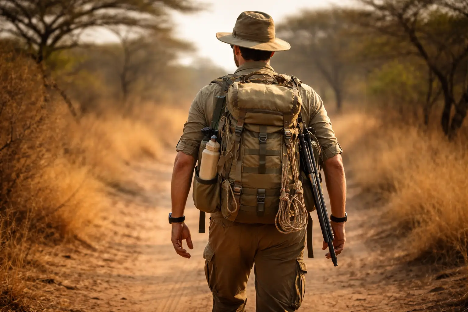 Safari Backpack Functional Style