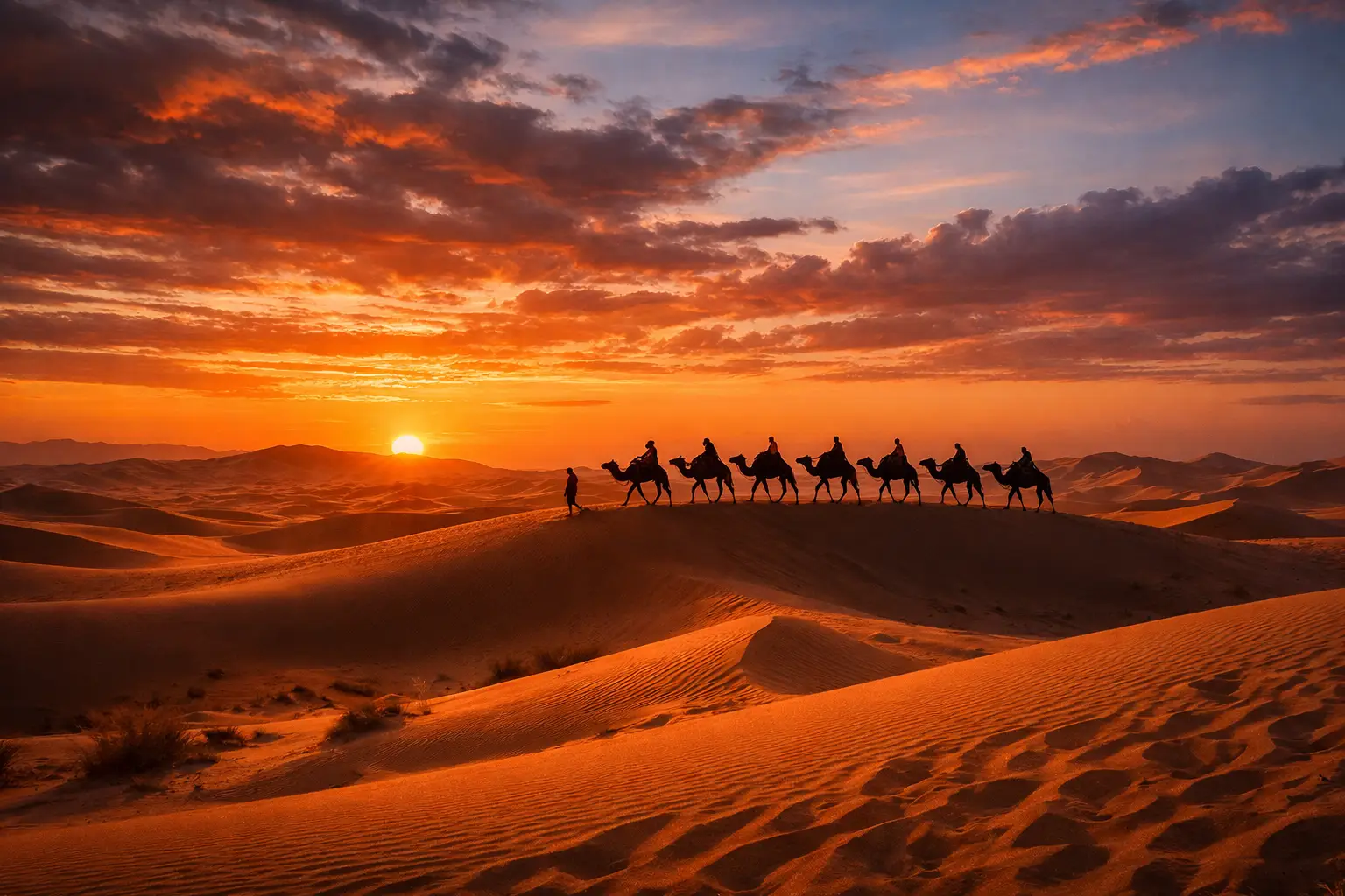 Sahara Desert Golden Dunes Experience