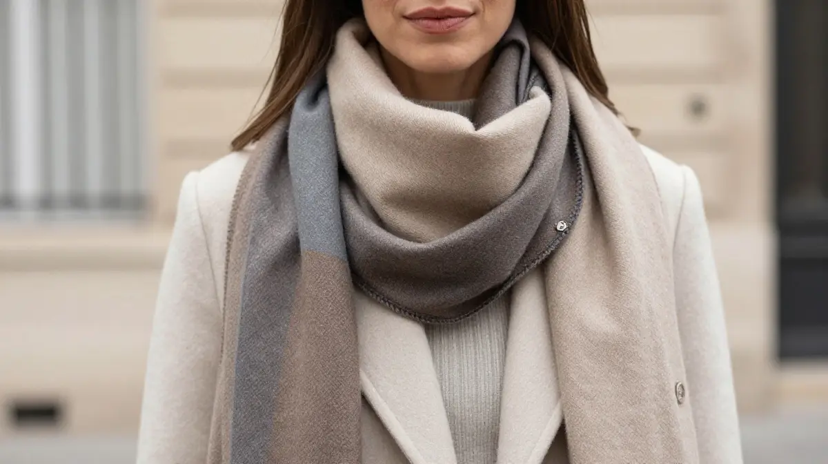 Scarf Styled Outfit