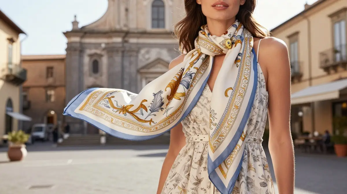 Scarf as a Versatile Styling Accessory
