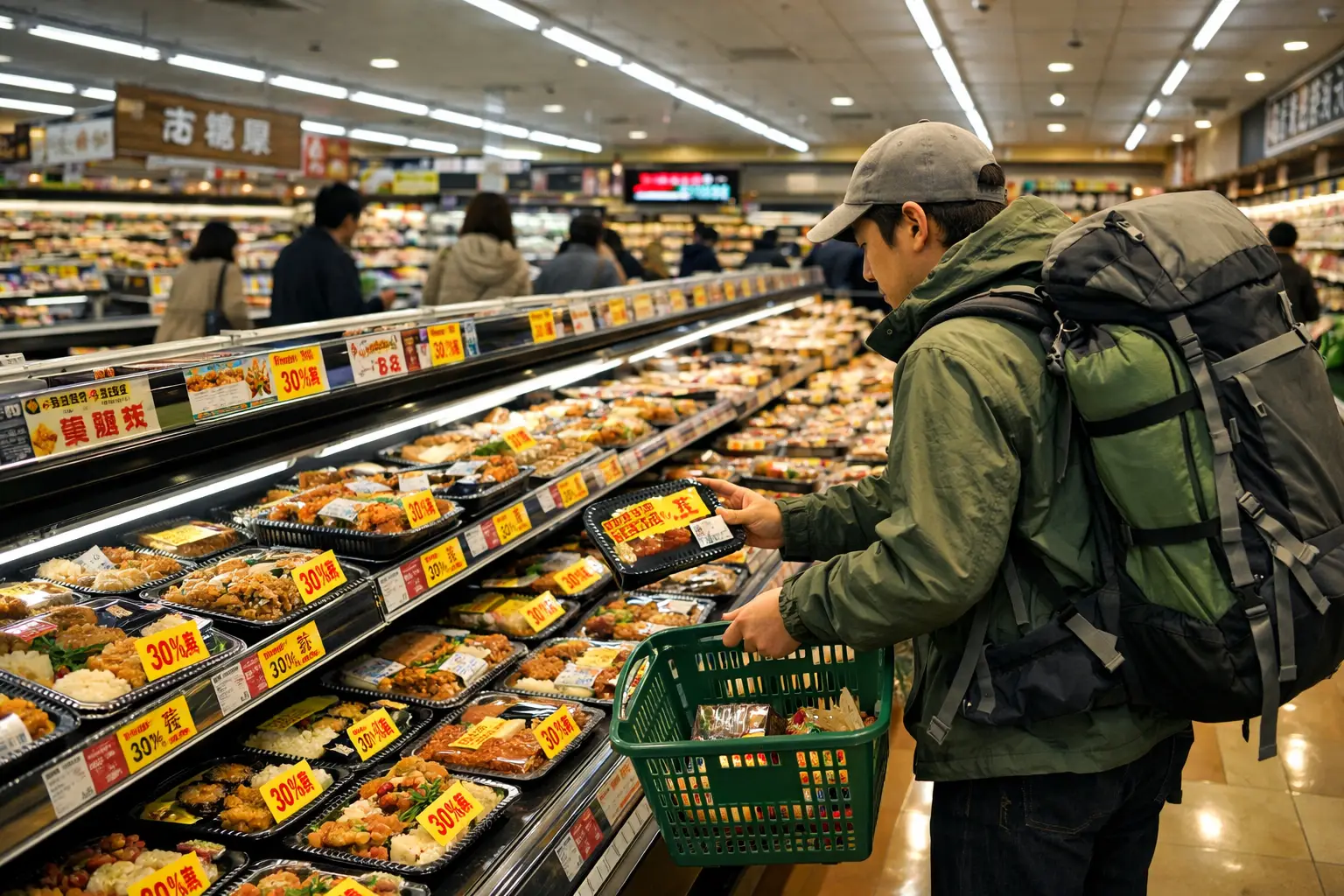 Shop at Supermarkets After 7 PM