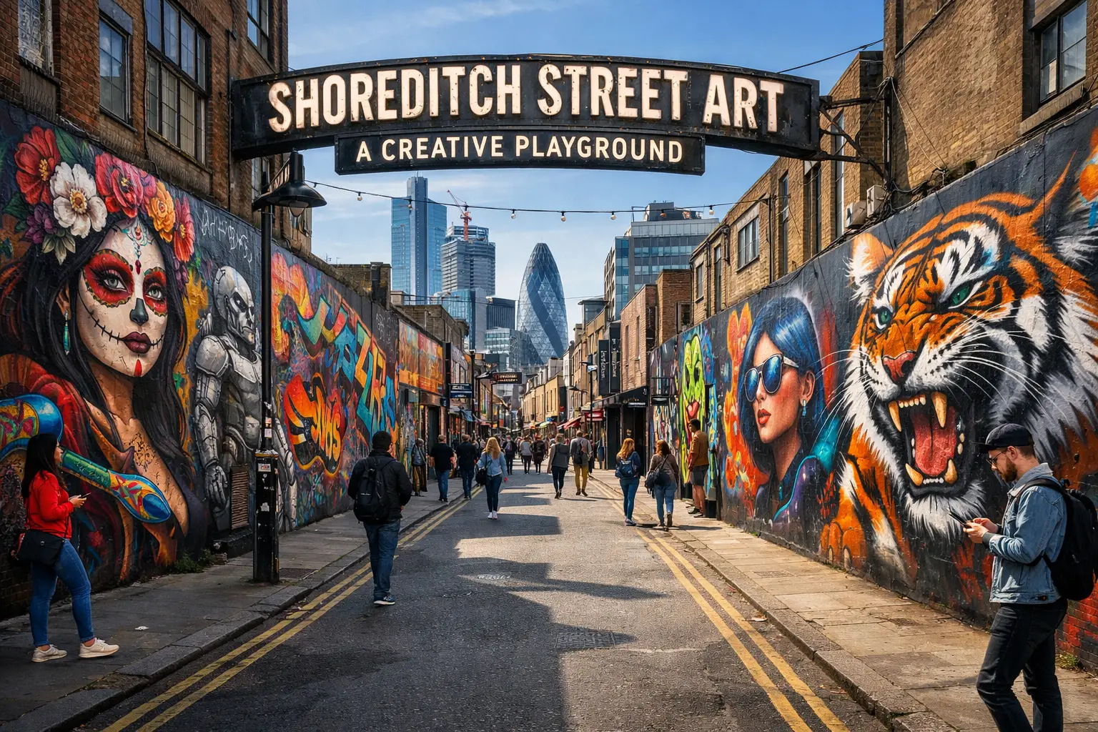 Shoreditch Street Art A Creative Playground