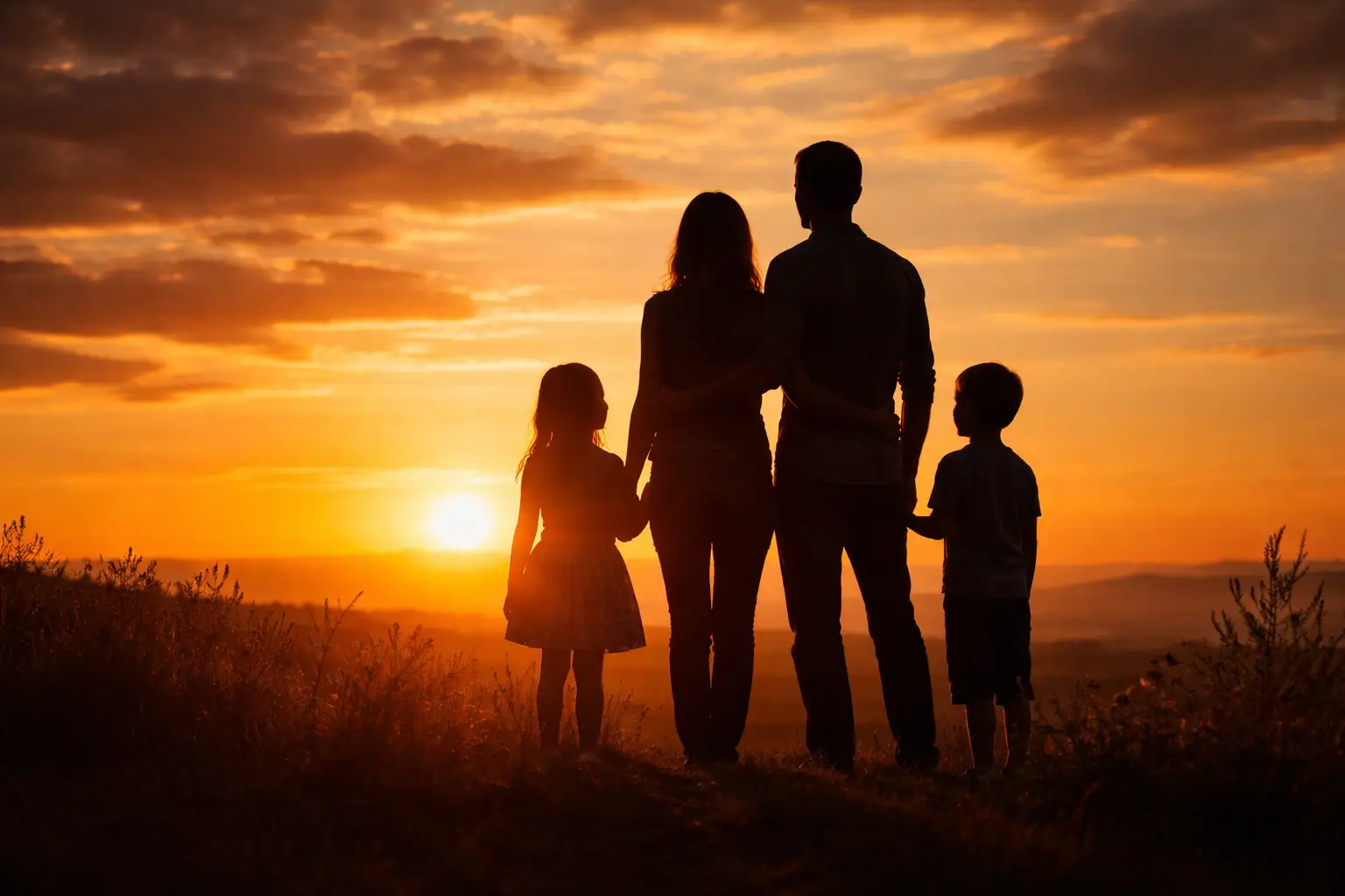 Silhouette at Sunset