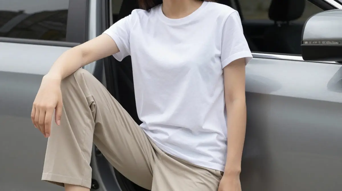 Simple Tee with Comfortable Pants