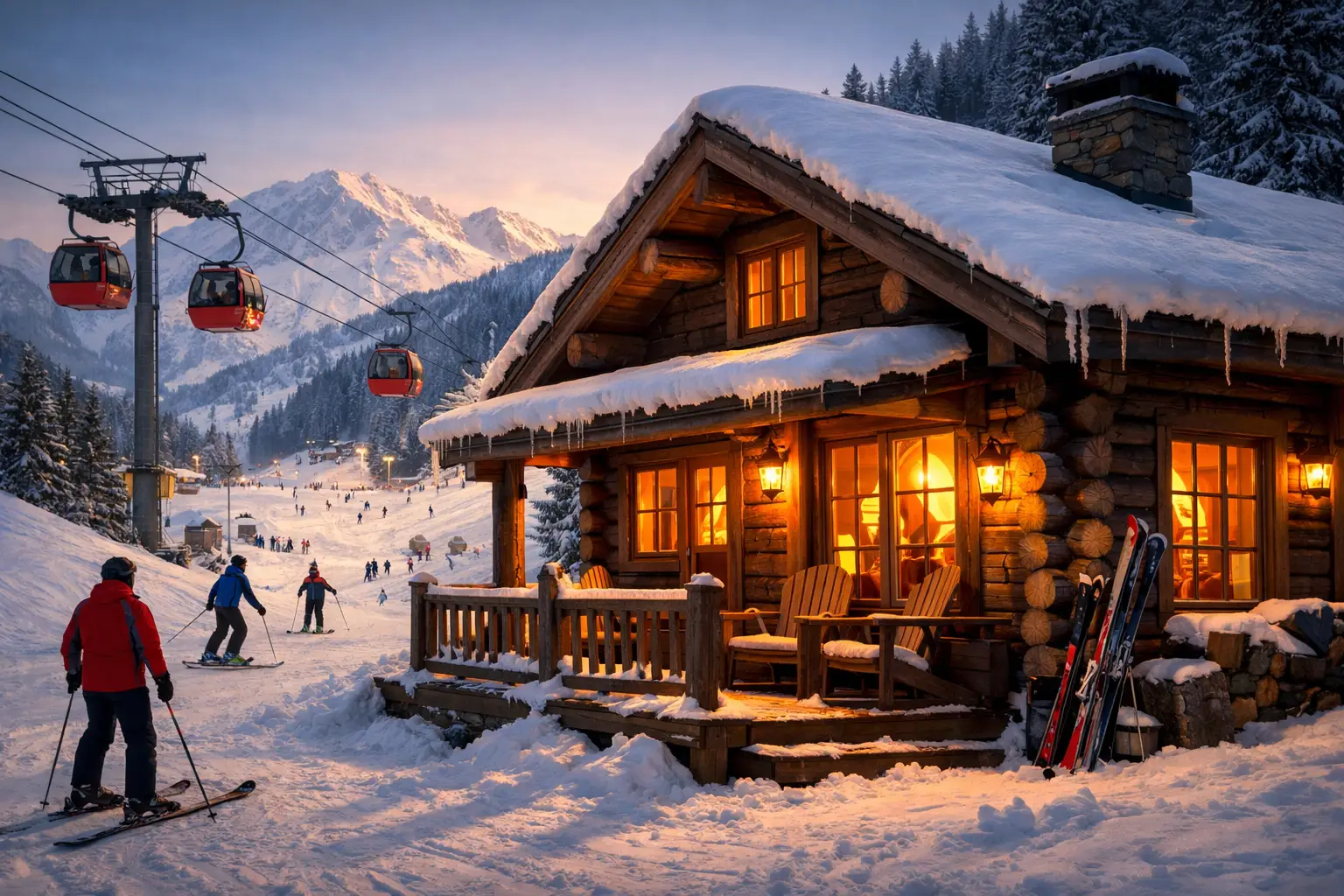 Ski Resort Cabin Stay
