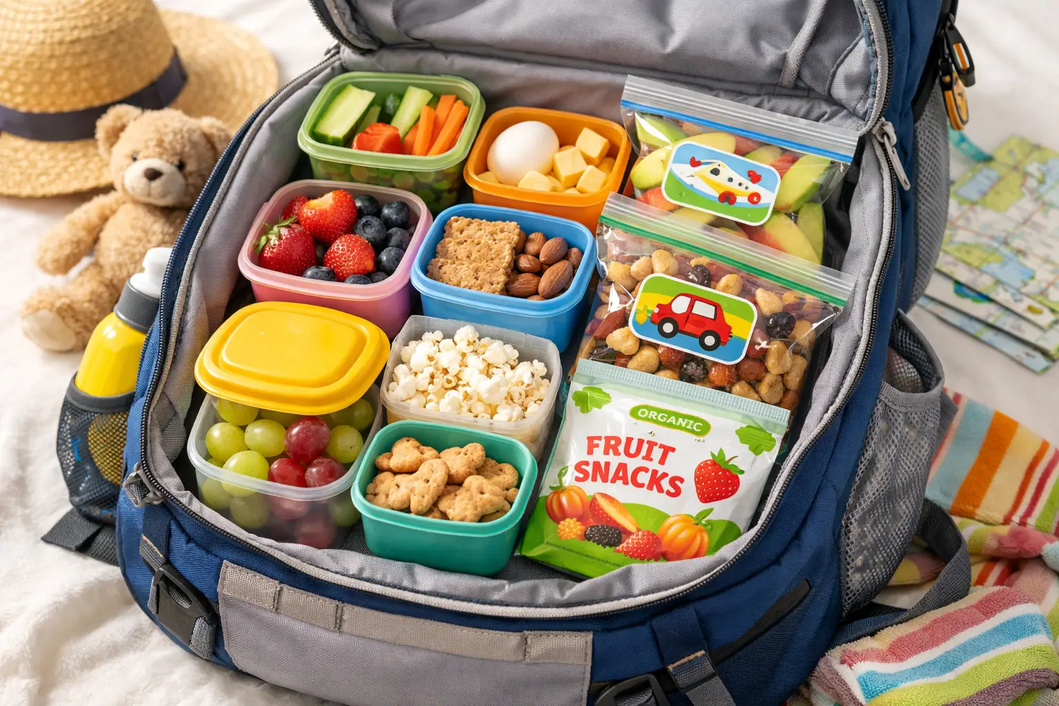Snacks for Kids and Travel Time