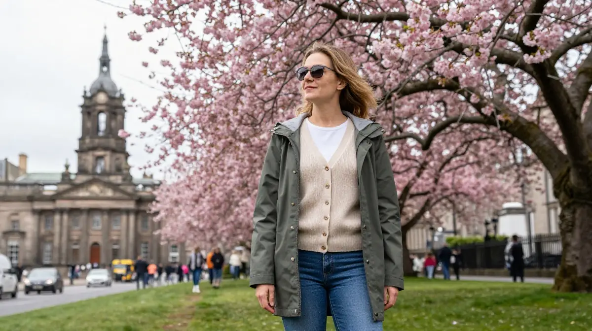 Spring Outfit Ideas for Edinburgh