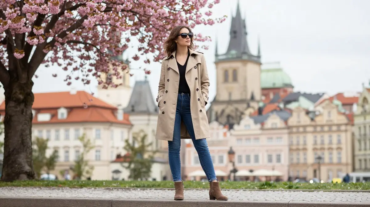 Spring Outfit Ideas for Prague