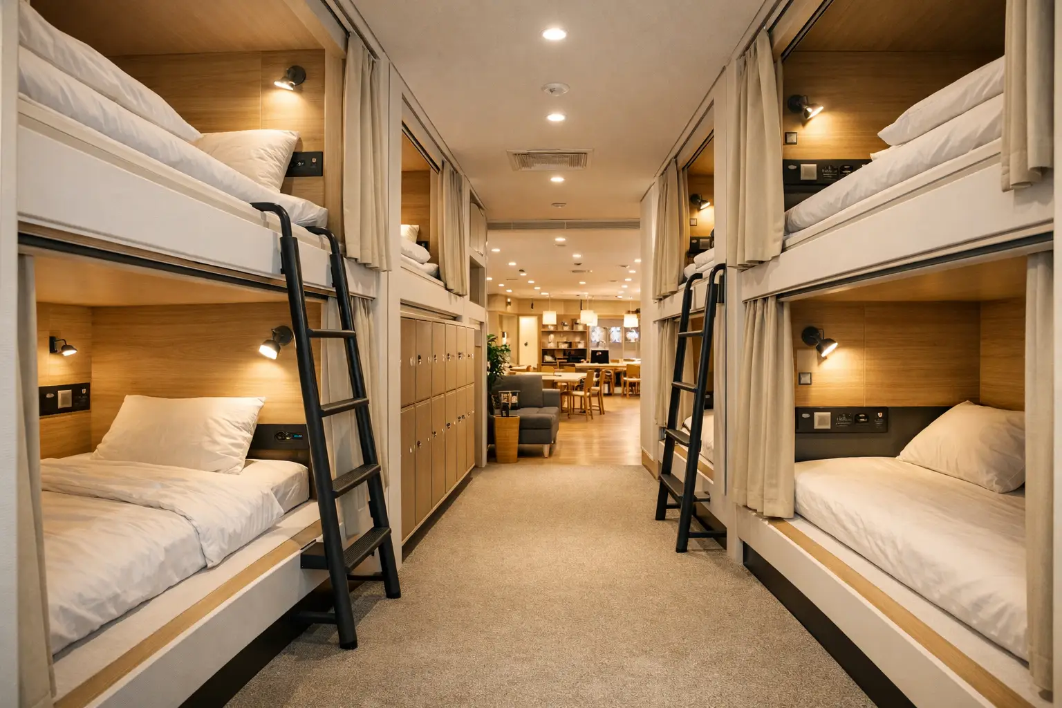 Stay in Capsule Hotels and Hostels
