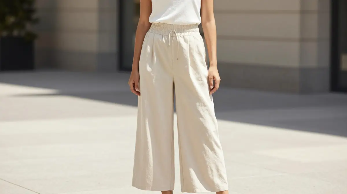 Tank Top with Wide Leg Pants