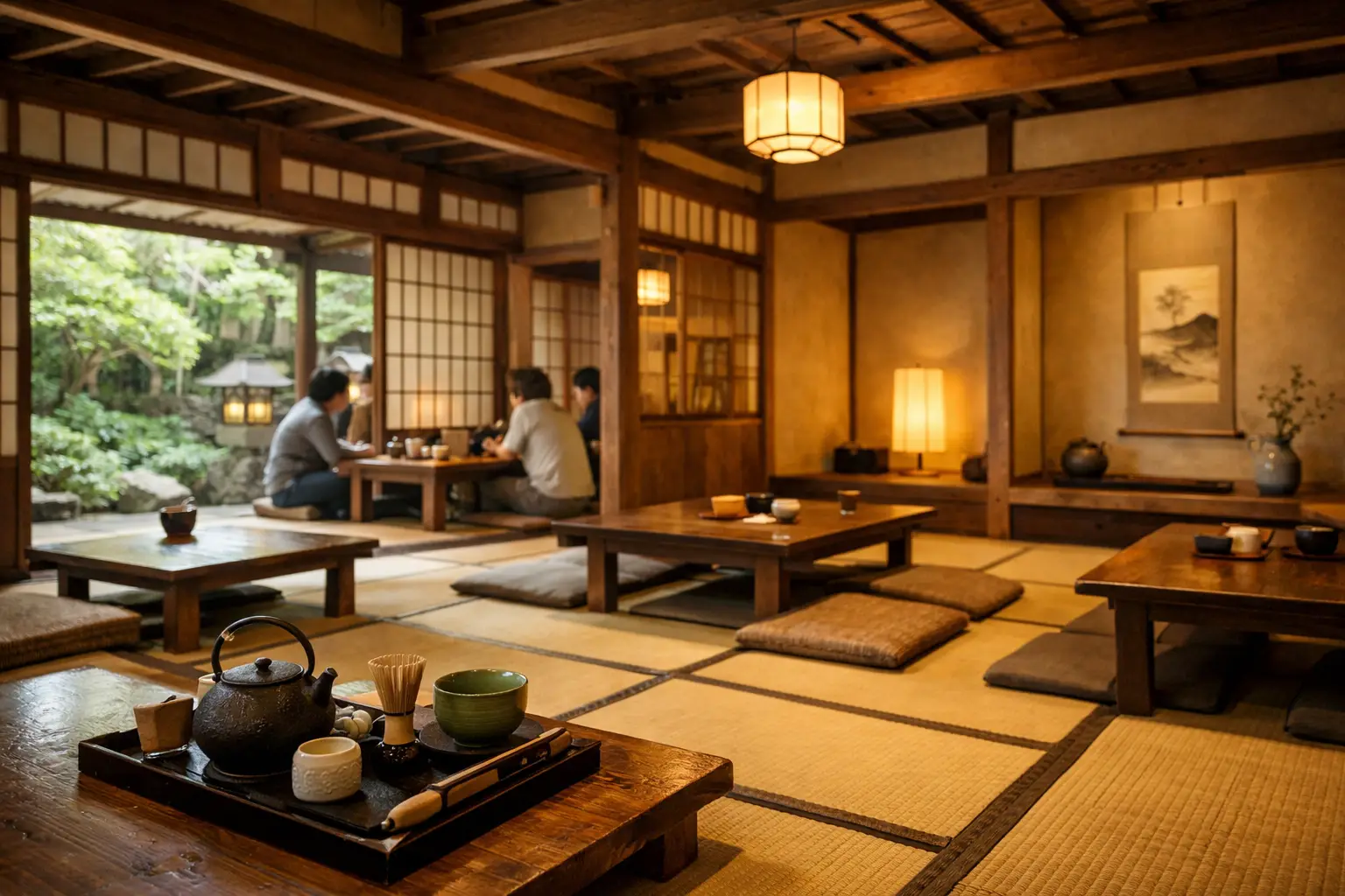 Tea House Cafe Japanese Aesthetic Experience