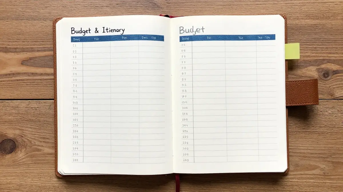 The Budget and Itinerary Journal