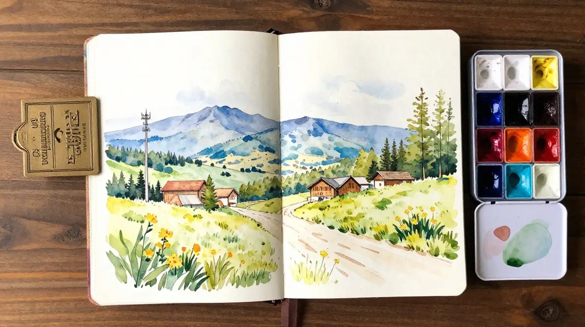 The Watercolor Sketch Journal